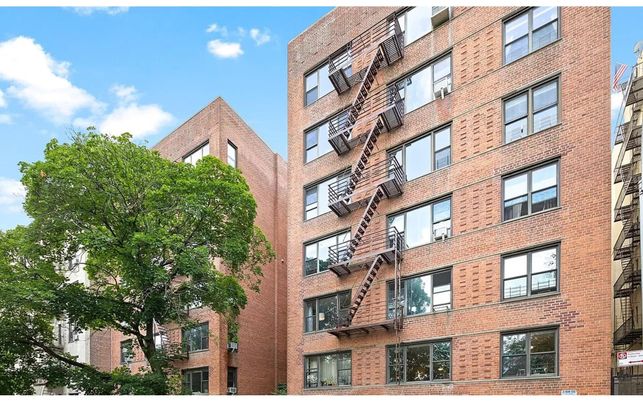 Exterior, Facade, Brick Facade, Condo Building