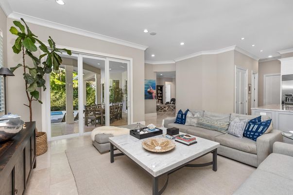 Dining room, Interior, Kitchen, Living room, Recessed Lighting