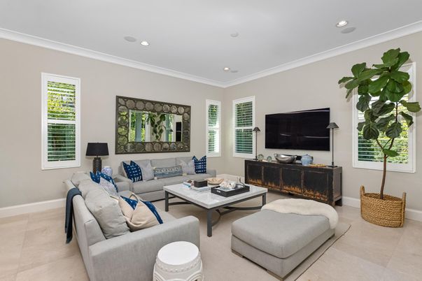 Fireplace, Interior, Living room, Recessed Lighting