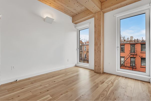 Empty room, Interior, Wooden Ceilings, Wood Texture Flooring