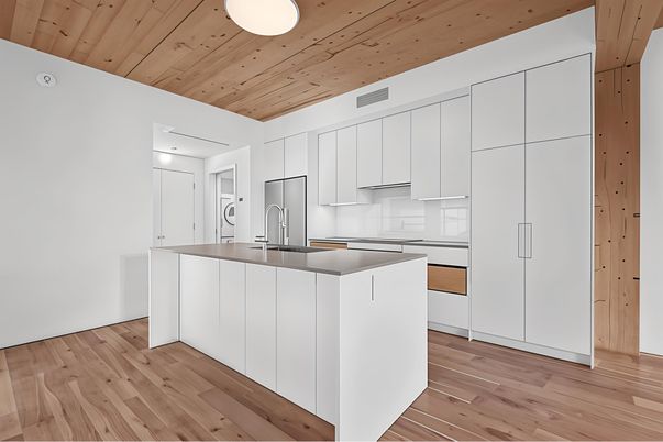 Interior, Kitchen, Wooden Ceilings, Wood Texture Flooring