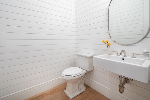 Bathroom, Interior, Wood Texture Flooring