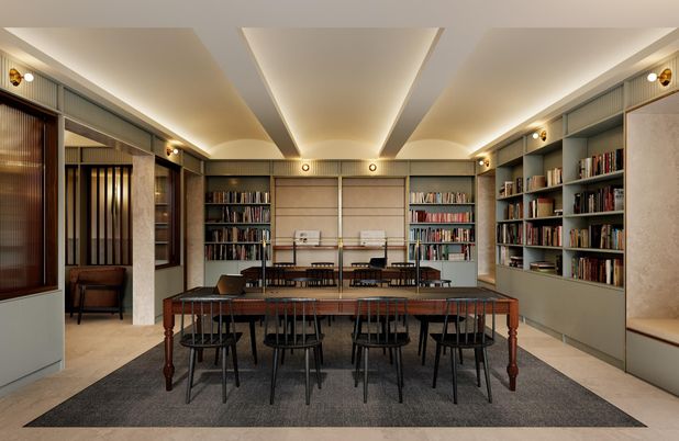 Home Office, Interior