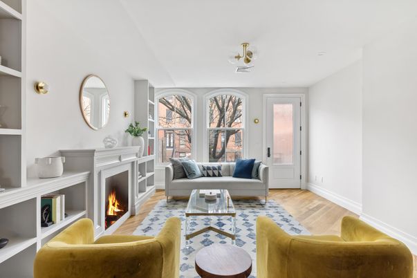 Fireplace, Interior, Living room, Wood Texture Flooring