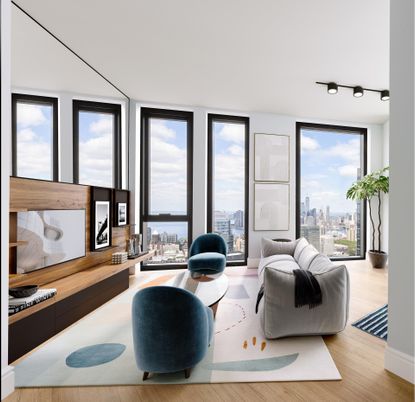 Interior, Living room, Wood Texture Flooring