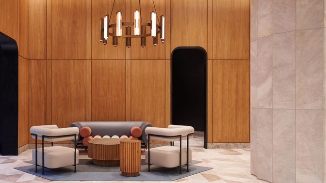 Interior, Pendant Lights, Wooden Walls