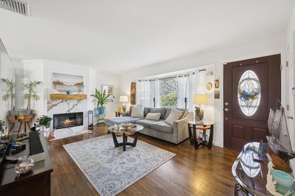 Fireplace, Interior, Living room, Wood Texture Flooring