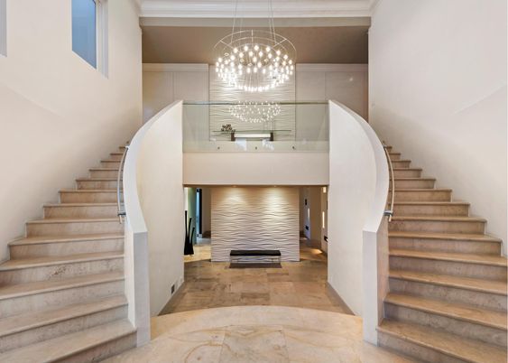 Chandelier, Fireplace, Interior, Pendant Lights