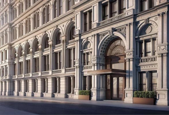 Exterior, Facade, Brownstone