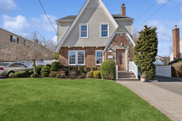 Exterior, Facade, Brick Facade, Tudor Revival