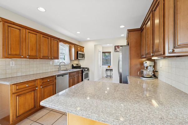Interior, Kitchen, Recessed Lighting, Stainless Steel Appliances