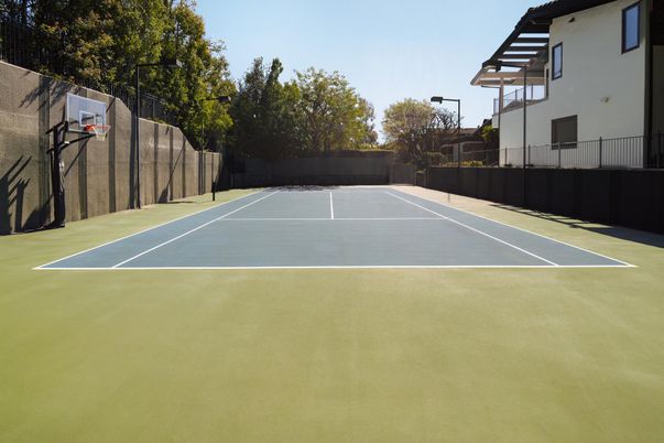Exterior, Tennis Courts