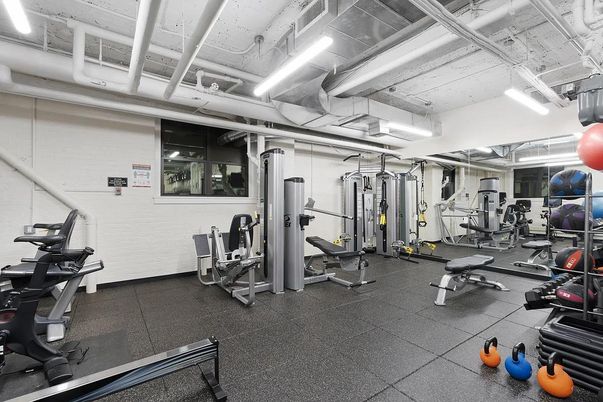 Fitness Equipment, Gym, Interior