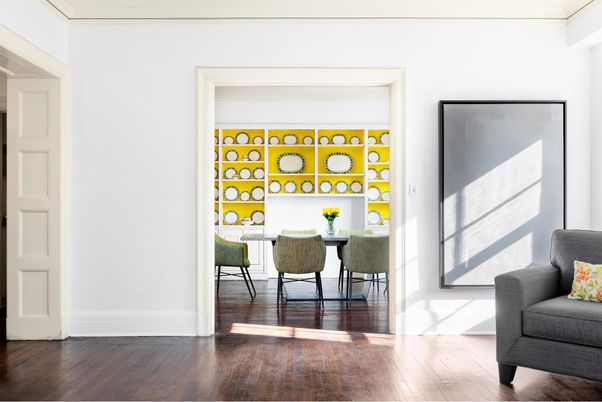 Dining room, Interior, Wood Texture Flooring