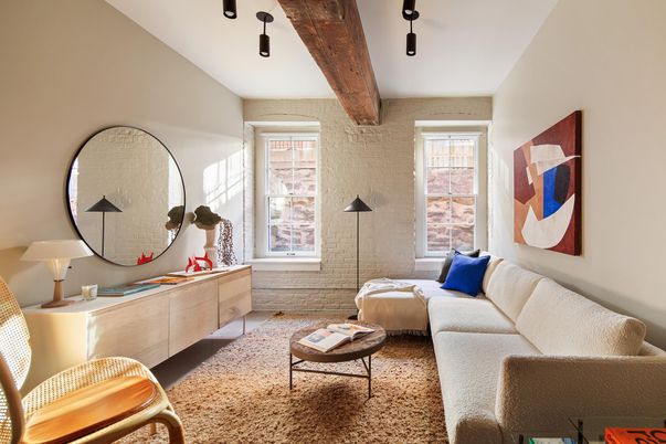 Interior, Living room, Wooden Beams