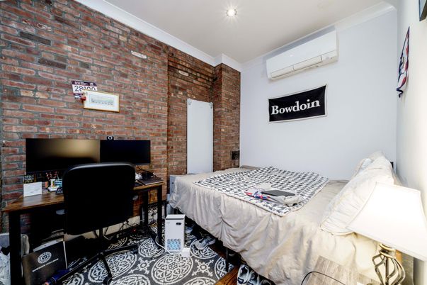Bedroom, Home Office, Interior, Stone Walls