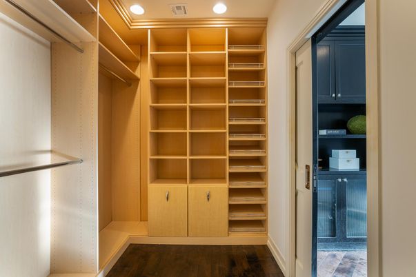 Interior, Recessed Lighting, Walk-in Closets, Wood Texture Flooring