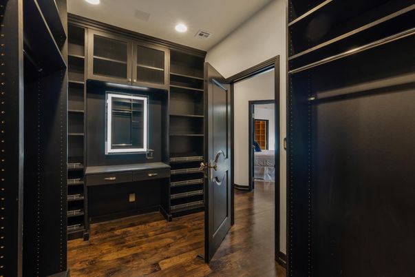 Interior, Recessed Lighting, Walk-in Closets, Wood Texture Flooring