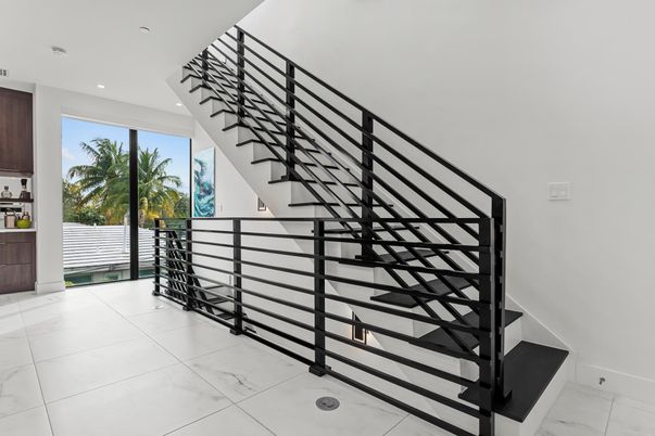 Interior, Marble, Recessed Lighting