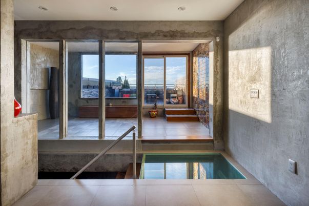 Interior, Pool, Recessed Lighting