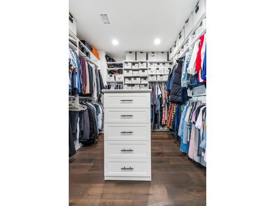 Interior, Recessed Lighting, Walk-in Closets, Wood Texture Flooring