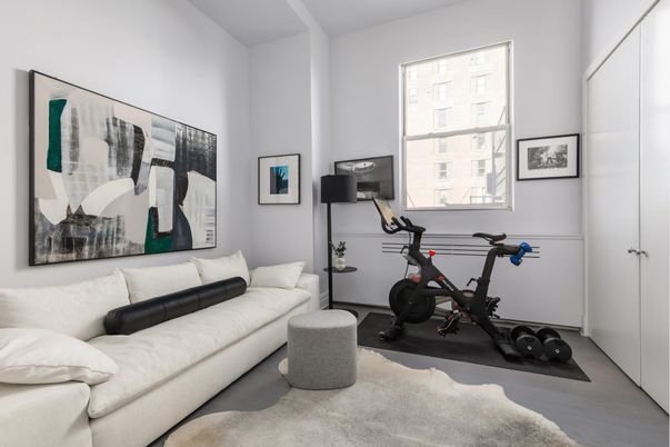 Fitness Equipment, Interior, Living room, Wood Texture Flooring