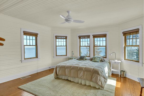 Bedroom, Interior, Water, Wood Texture Flooring