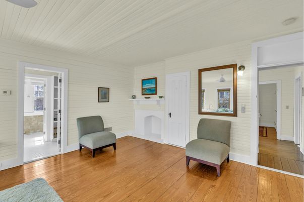 Fireplace, Interior, Wood Texture Flooring