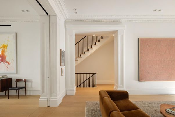 Interior, Recessed Lighting, Wood Texture Flooring