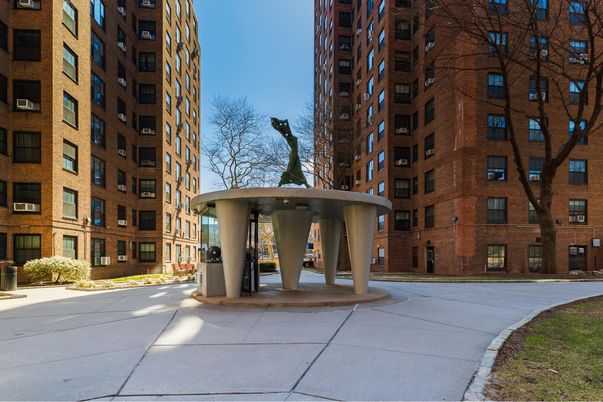 Exterior, Facade, Brick Facade, Condo Building