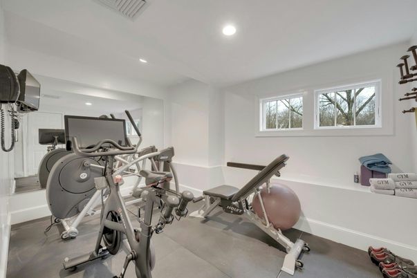 Fitness Equipment, Interior, Recessed Lighting