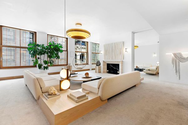 Fireplace, Interior, Living room, Pendant Lights