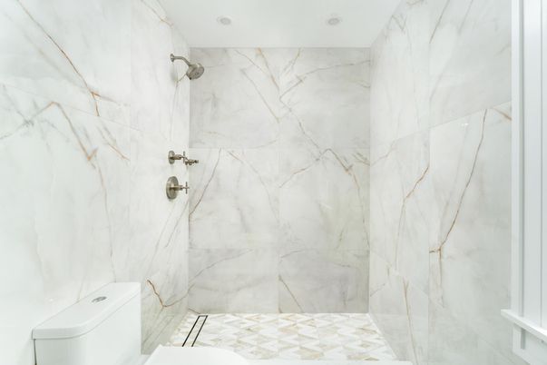 Bathroom, Interior, Marble Walls