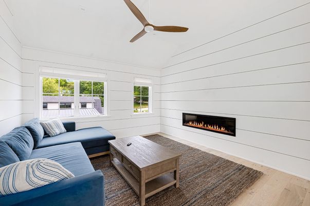 Fireplace, Interior, Living room, Wood Texture Flooring