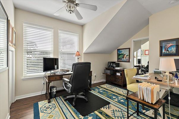 Home Office, Interior, Wood Texture Flooring
