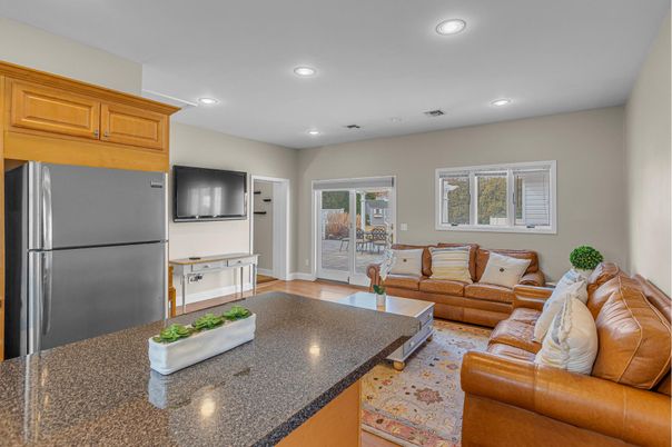 Interior, Kitchen, Living room, Recessed Lighting