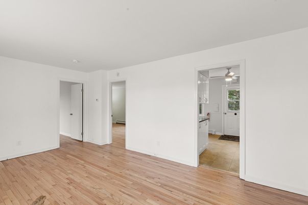 Empty room, Interior, Kitchen, Wood Texture Flooring