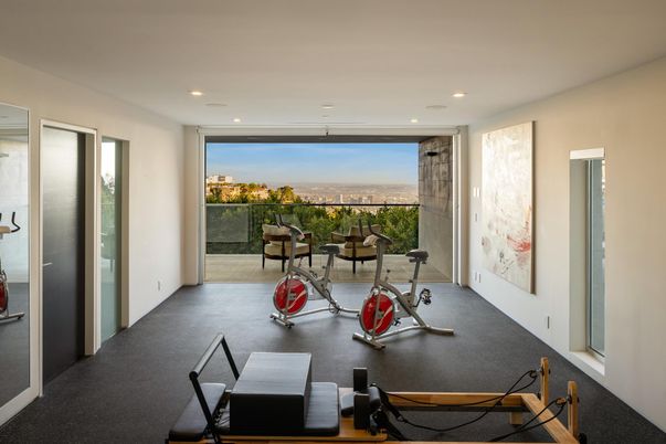 Fitness Equipment, Interior, Recessed Lighting