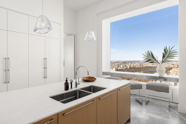 Interior, Kitchen, Pendant Lights, Water