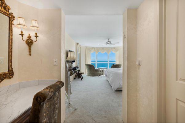 Bedroom, Fireplace, Interior