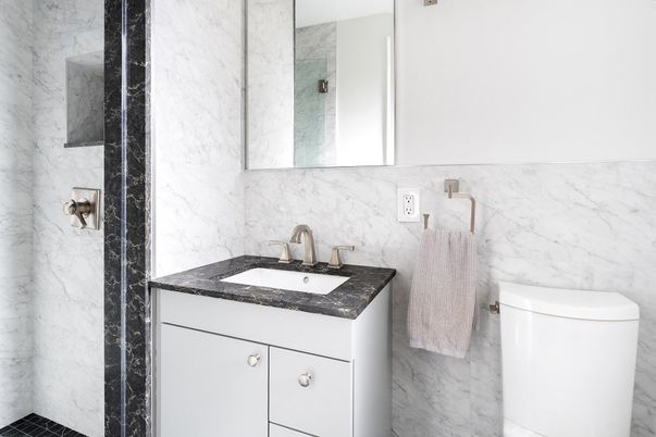 Bathroom, Interior, Marble Walls