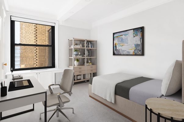 Bedroom, Home Office, Interior