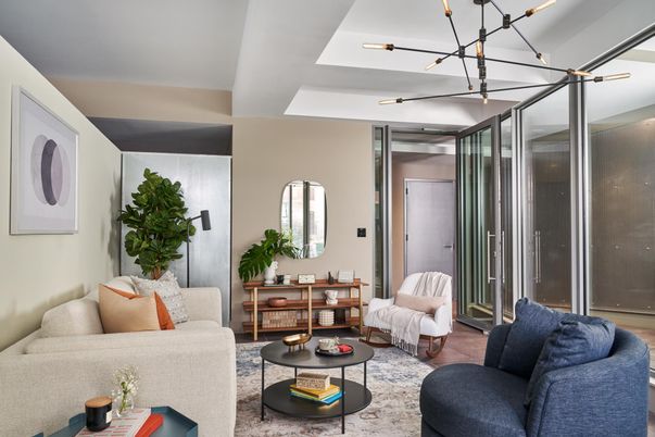 Interior, Living room, Pendant Lights