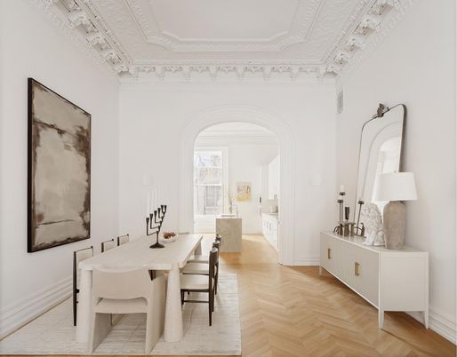 Dining room, Interior, Wood Texture Flooring