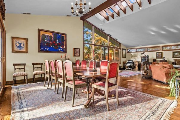 Chandelier, Dining room, Interior, Living room, Wood Texture Flooring