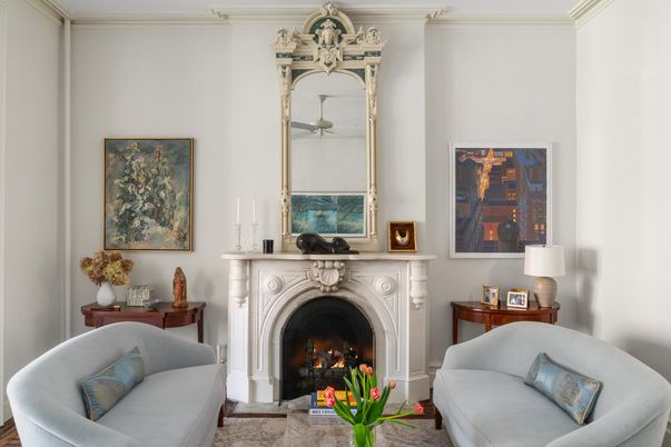 Fireplace, Interior, Living room