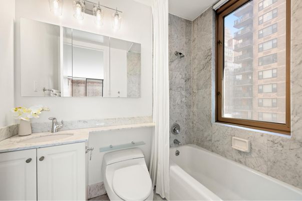 Bathroom, Interior, Marble Walls