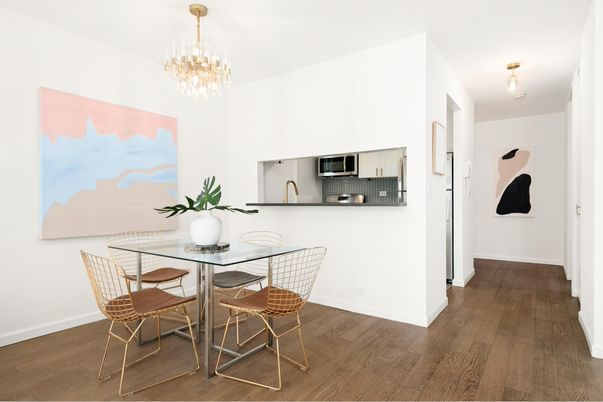 Chandelier, Dining room, Interior, Kitchen, Pendant Lights, Wood Texture Flooring