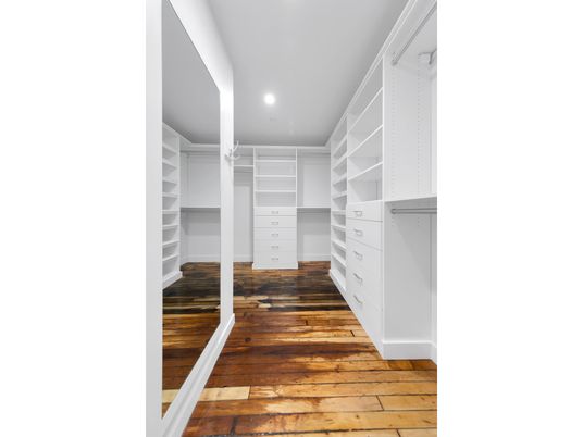 Interior, Recessed Lighting, Walk-in Closets, Wood Texture Flooring