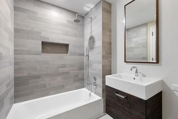Bathroom, Interior, Recessed Lighting